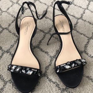 Imagine by Vince Camuto jeweled open toed shoes